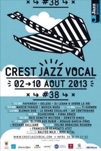 Festival Crest Jazz Vocal. Du 2 au 10 août 2013 à Crest. Drome. 